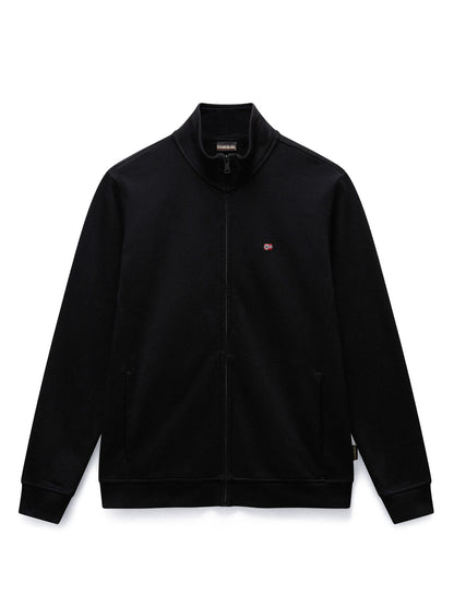 FELPA CON ZIP BALIS NAPAPIJRI DA UOMO NERO
