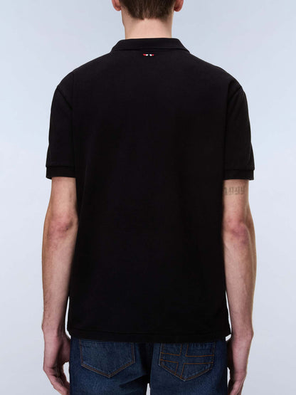 Napapijri Elbas SS 4, t-shirt uomo nera versatile e moderna
