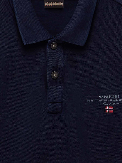 T-shirt Elbas Ss 4 di Napapijri uomo in blu