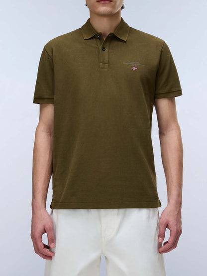 T-shirt Elbas SS 4 da uomo Napapijri verde