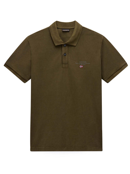 T-shirt Elbas SS 4 da uomo Napapijri verde