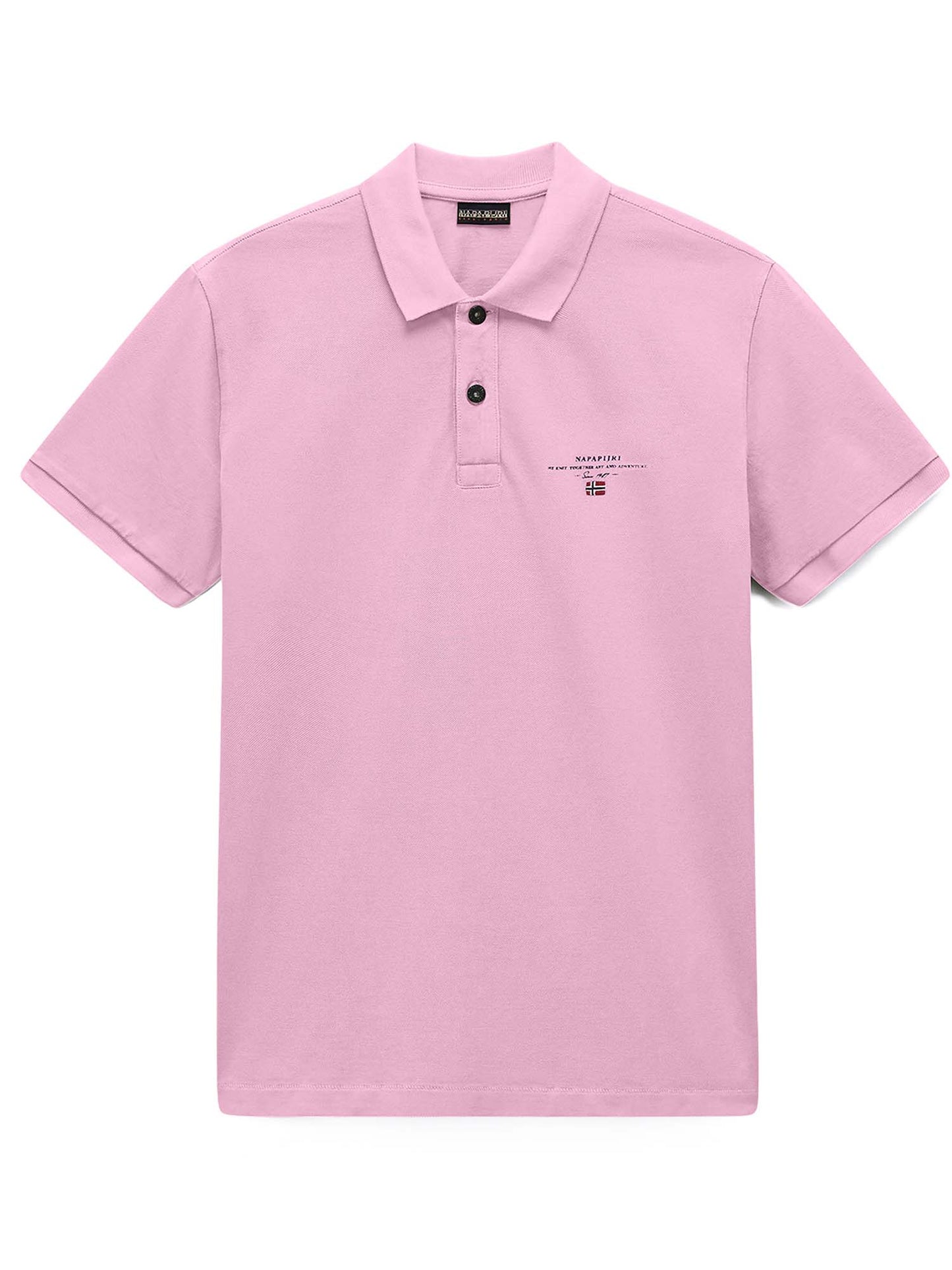 Napapijri Elbas SS 4, polo manica corta da uomo rosa