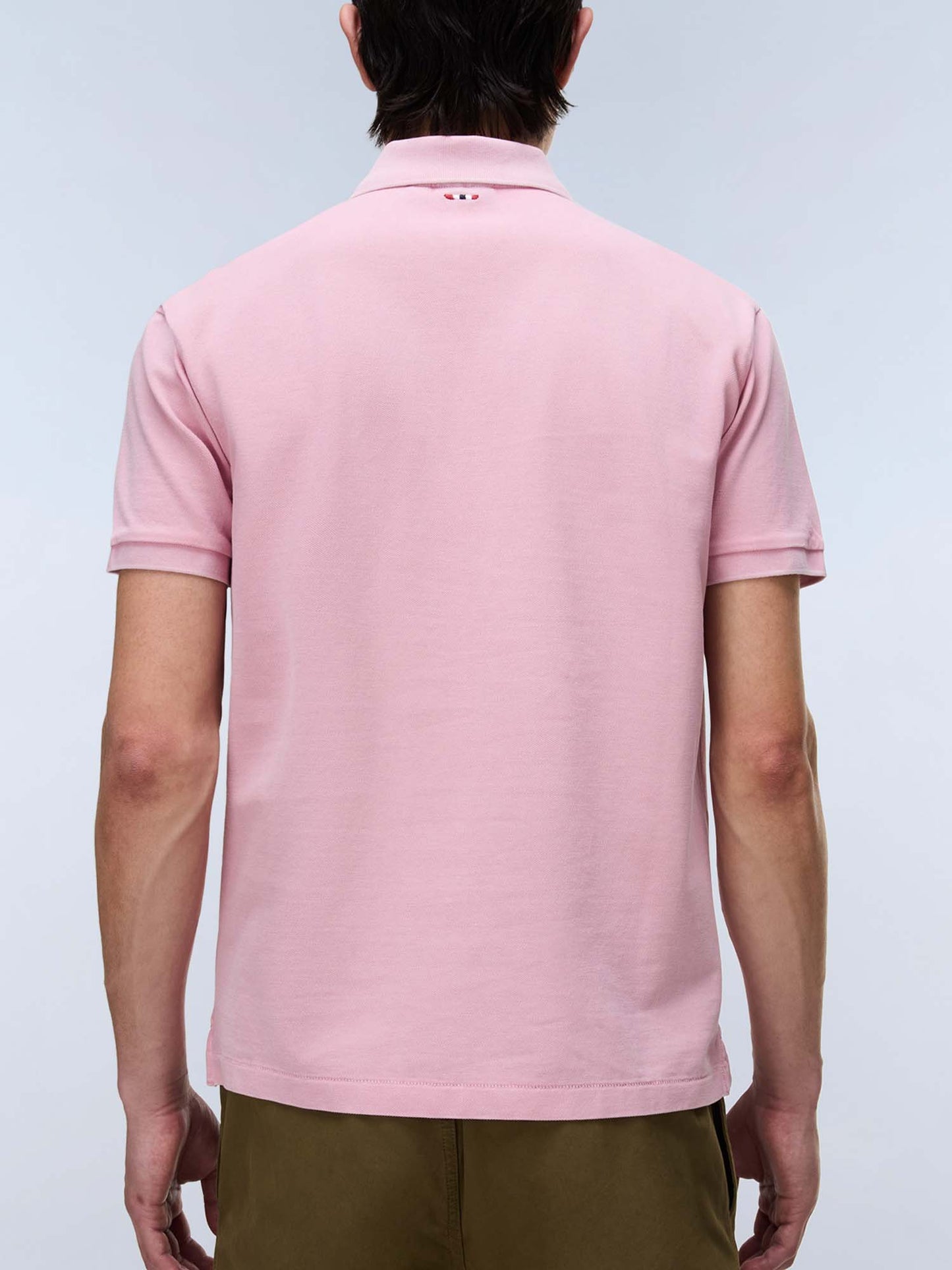 Napapijri Elbas SS 4, polo manica corta da uomo rosa