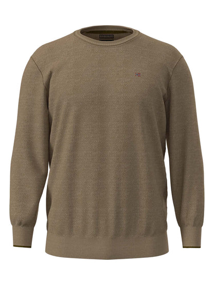 Napapijri Damavand C, maglia da uomo beige