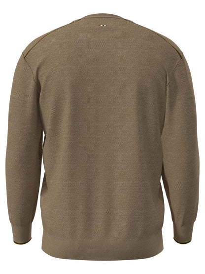 Napapijri Damavand C, maglia da uomo beige