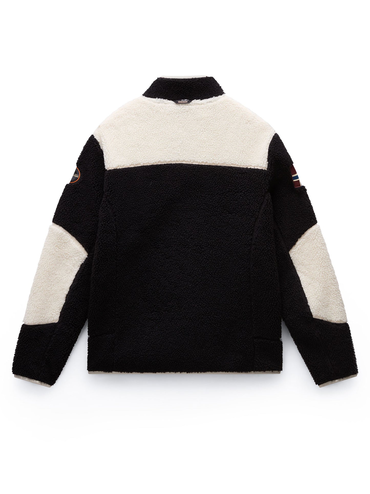 SHERPA YUPIK NAPAPIJRI DA UOMO NERO BIANCO