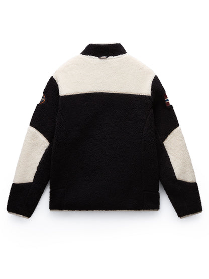 SHERPA YUPIK NAPAPIJRI DA UOMO NERO BIANCO