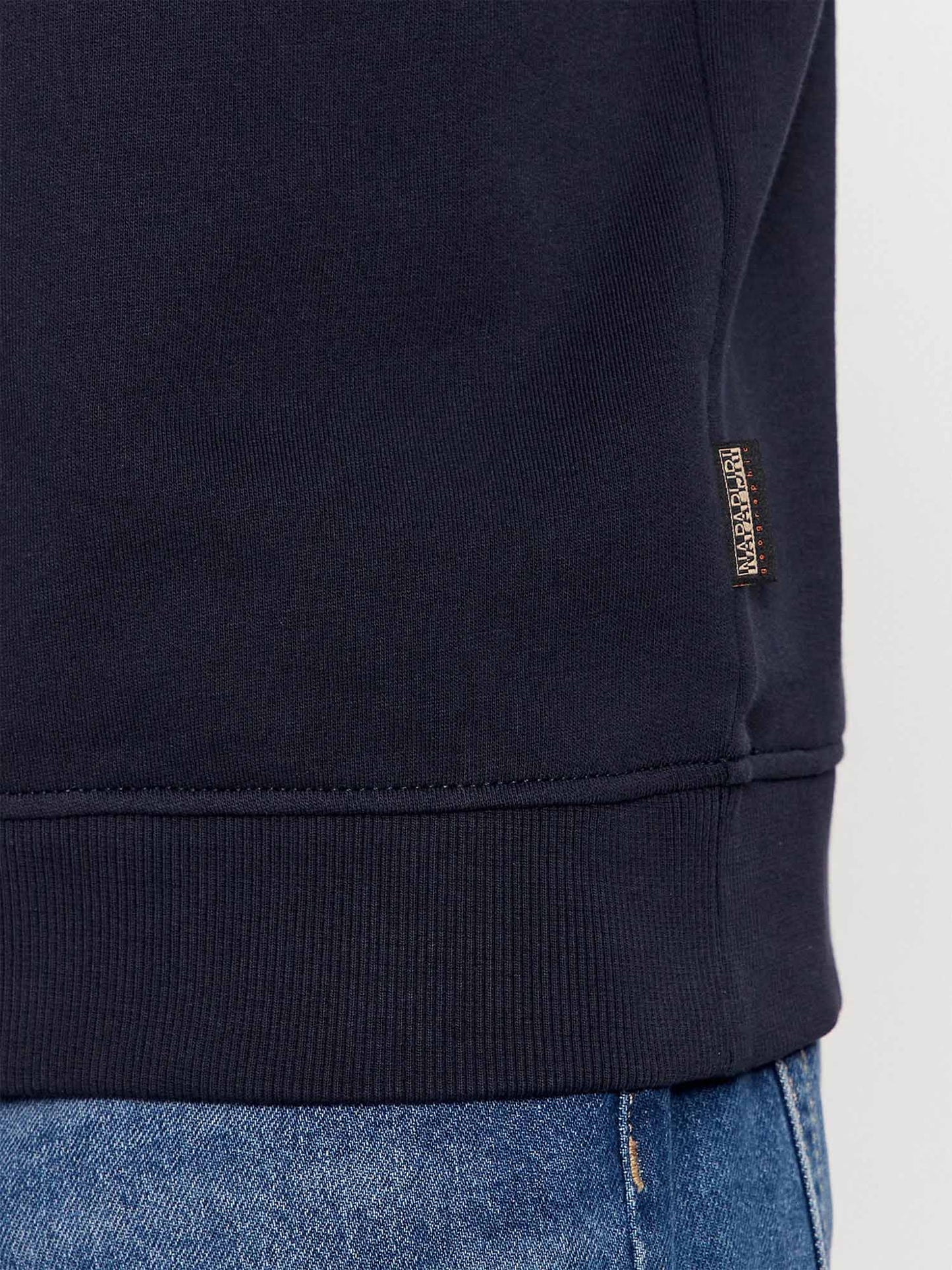 Felpa uomo Napapijri Balis crew blu per la primavera