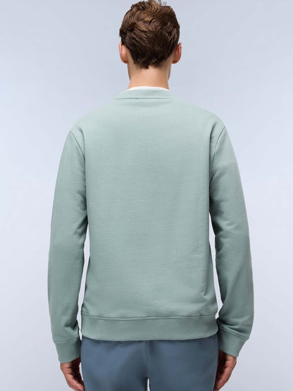 FELPA BALIS CREW NAPAPIJRI UOMO VERDE MILITARE