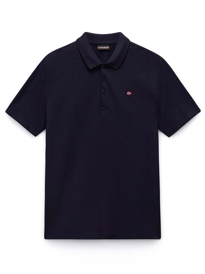 Napapijri Ealis, polo maniche corte da uomo blu