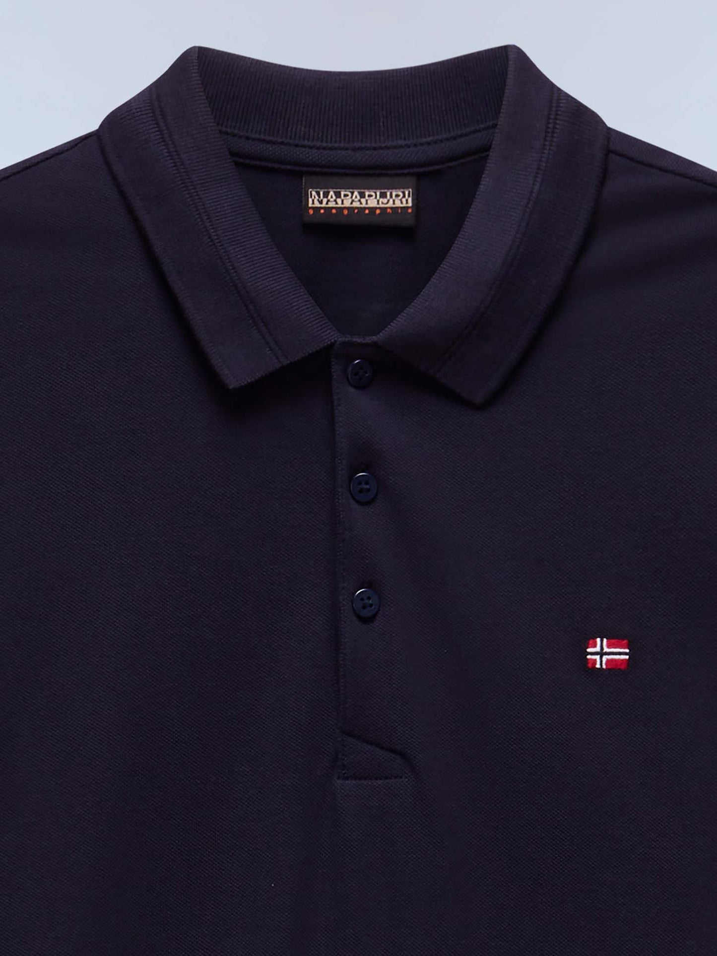 Napapijri Ealis, polo maniche corte da uomo blu