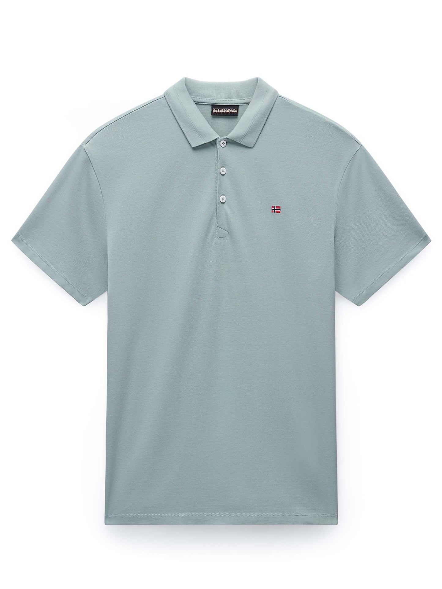 POLO EALIS NAPAPIJRI UOMO VERDE MILITARE
