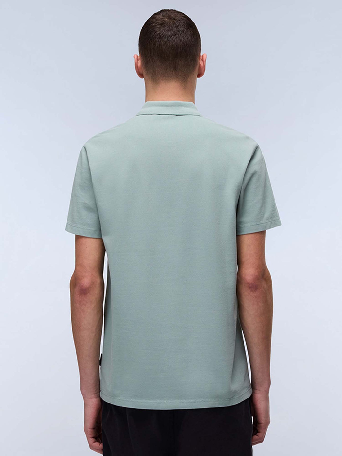 POLO EALIS NAPAPIJRI UOMO VERDE MILITARE