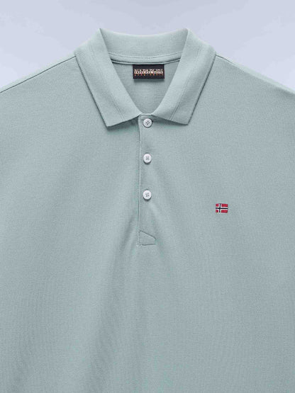 POLO EALIS NAPAPIJRI UOMO VERDE MILITARE