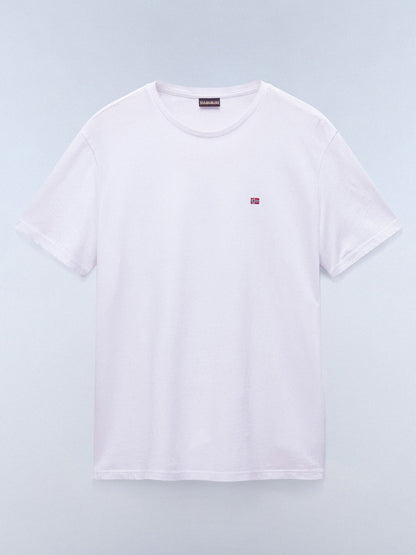 T-SHIRT SALIS NAPAPIJRI DA UOMO BIANCO