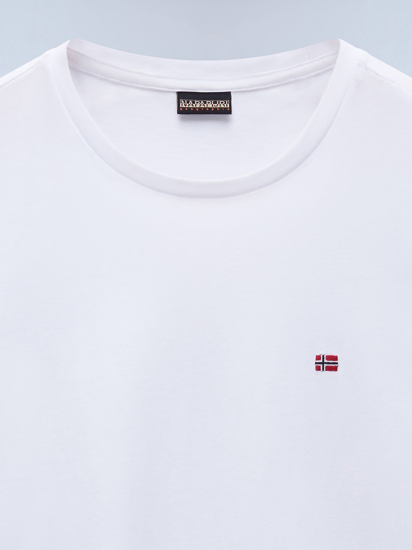 T-SHIRT SALIS NAPAPIJRI DA UOMO BIANCO