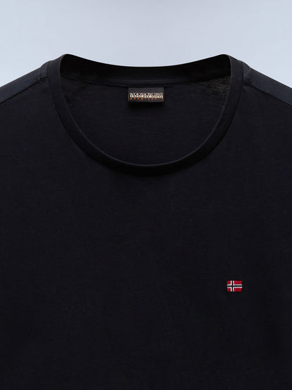 T-SHIRT SALIS NAPAPIJRI DA UOMO NERO