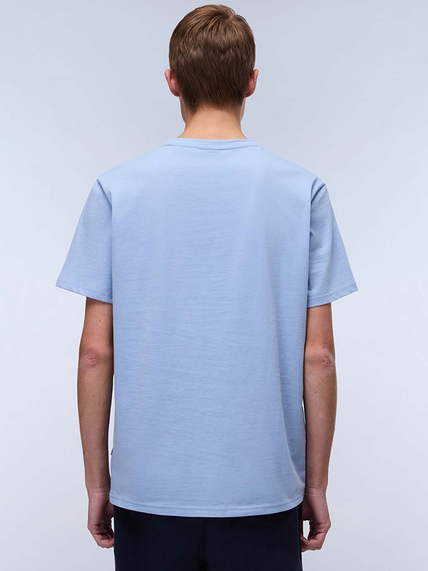 T-SHIRT SALIS NAPAPIJRI UOMO CELESTE