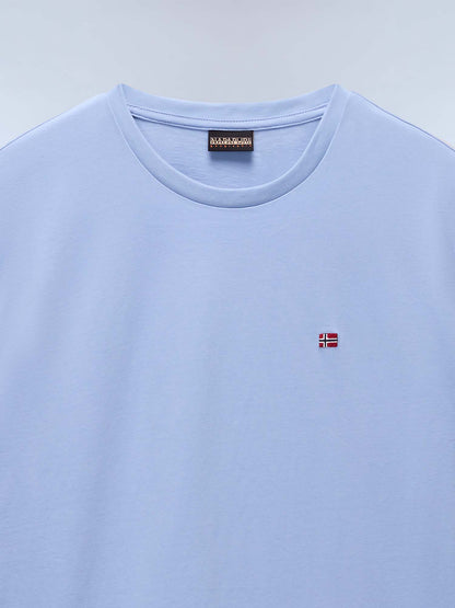 T-SHIRT SALIS NAPAPIJRI UOMO CELESTE