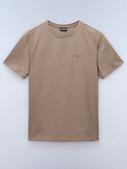 T-SHIRT SALIS NAPAPIJRI DA UOMO FANGO