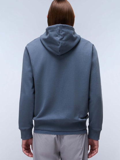 FELPA CON CAPPUCCIO E ZIP BALIS NAPAPIJRI UOMO GRIGIO