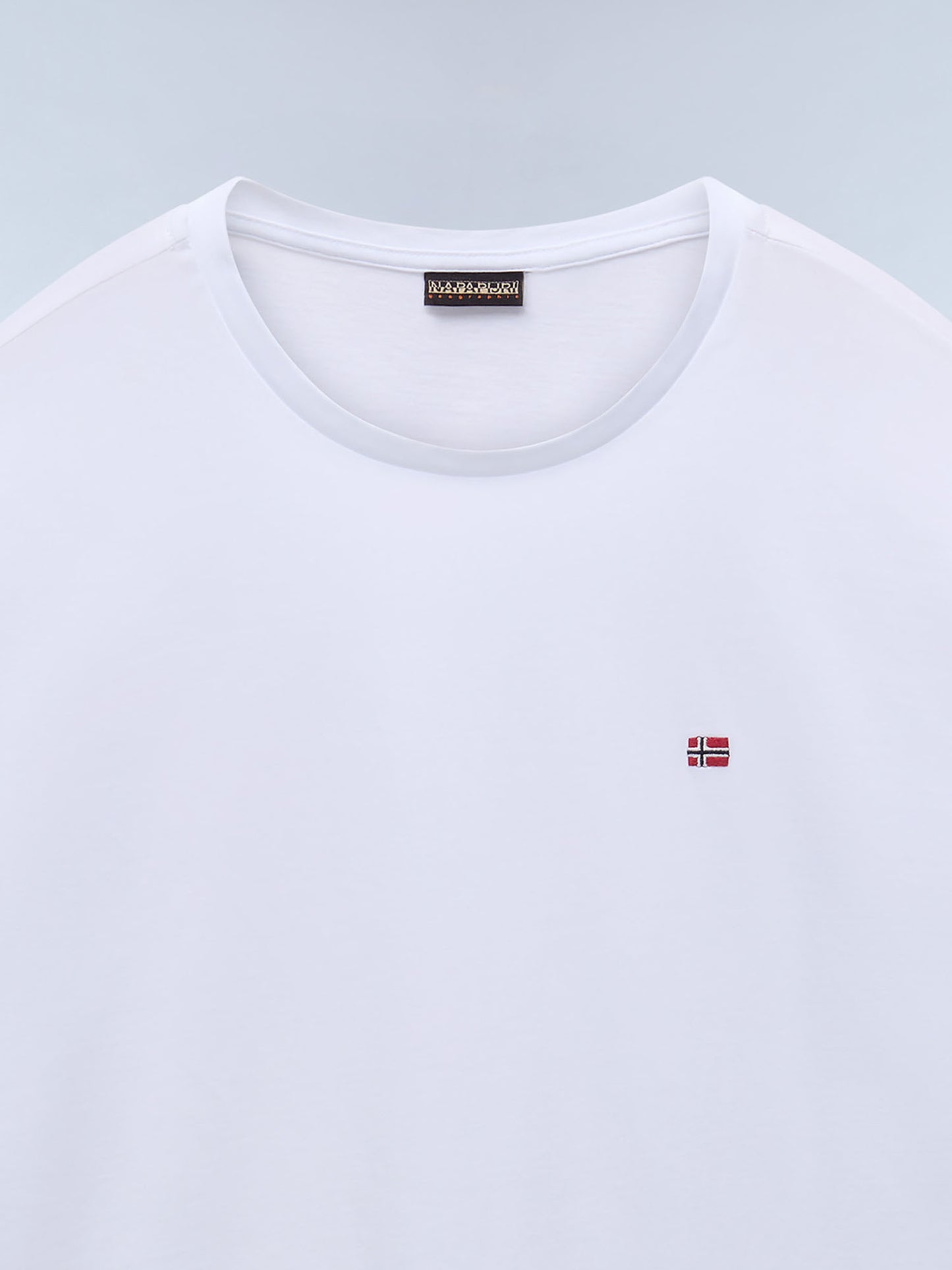 MAGLIA SALIS A MANICA LUNGA  NAPAPIJRI DA UOMO BIANCO