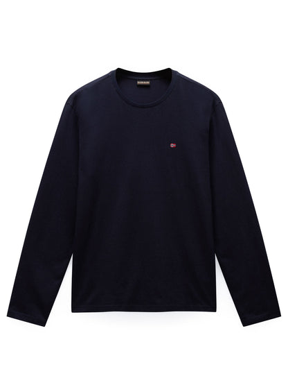 MAGLIA SALIS A MANICA LUNGA  NAPAPIJRI DA UOMO BLU