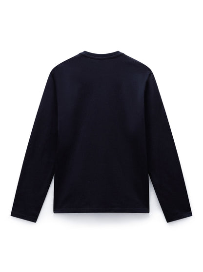 MAGLIA SALIS A MANICA LUNGA  NAPAPIJRI DA UOMO BLU