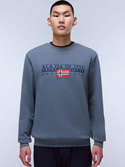 FELPA AYLMER NAPAPIJRI UOMO GRIGIO