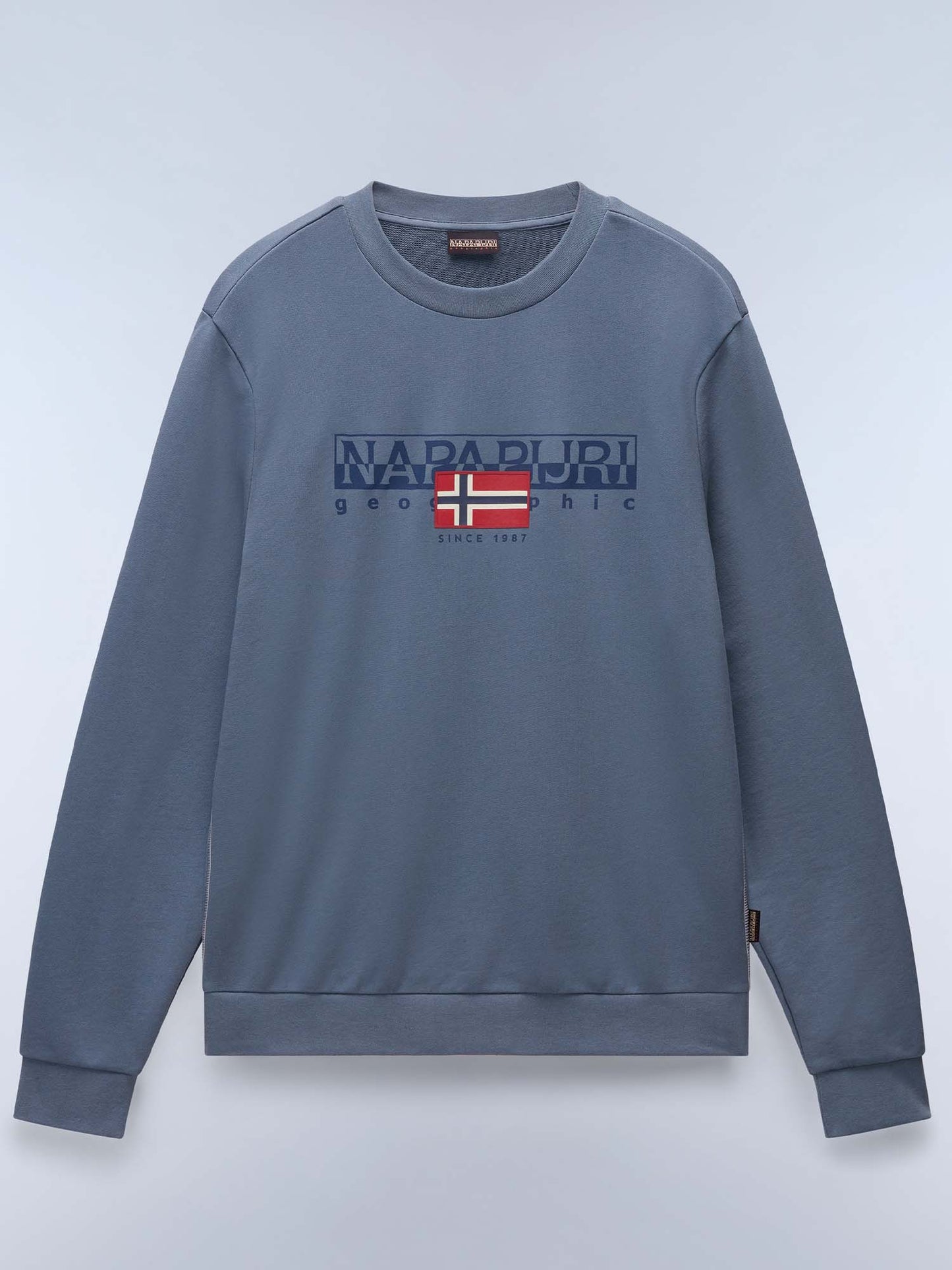 FELPA AYLMER NAPAPIJRI UOMO GRIGIO