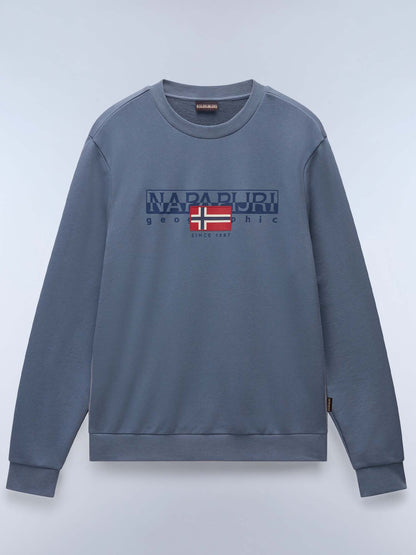 FELPA AYLMER NAPAPIJRI UOMO GRIGIO