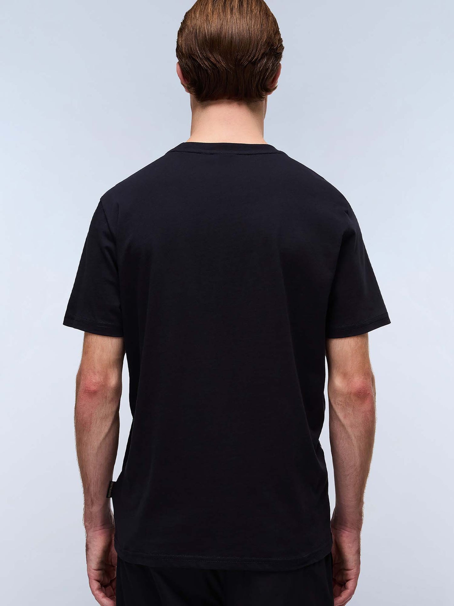 T-SHIRT GIROCOLLO AYLMER NAPAPIJRI UOMO NERO