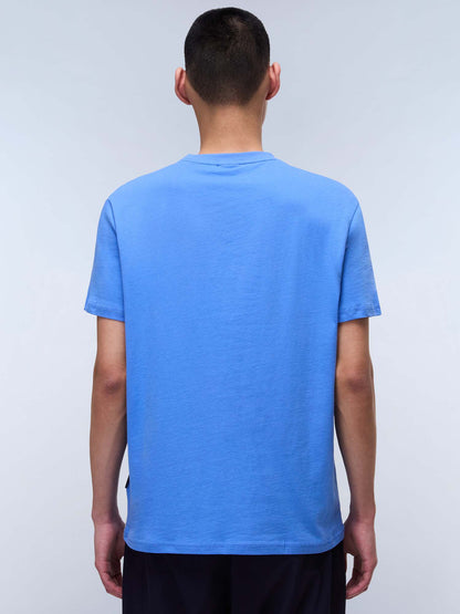 T-SHIRT GIROCOLLO AYLMER NAPAPIJRI UOMO ROYAL