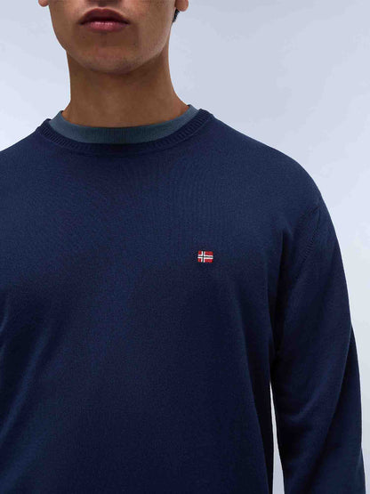 MAGLIA DECATUR 5 NAPAPIJRI UOMO BLU