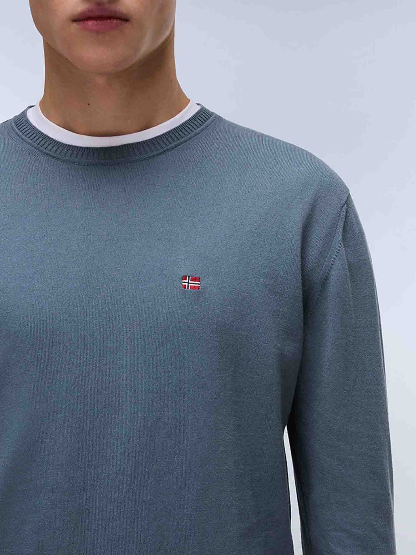 MAGLIA DECATUR 5 NAPAPIJRI UOMO GRIGIO