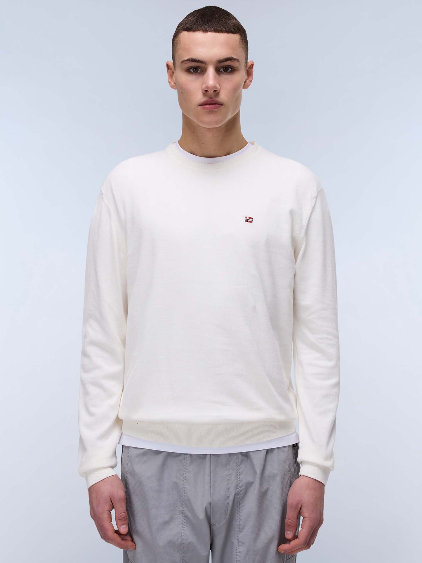 MAGLIA DECATUR 5 NAPAPIJRI UOMO PANNA