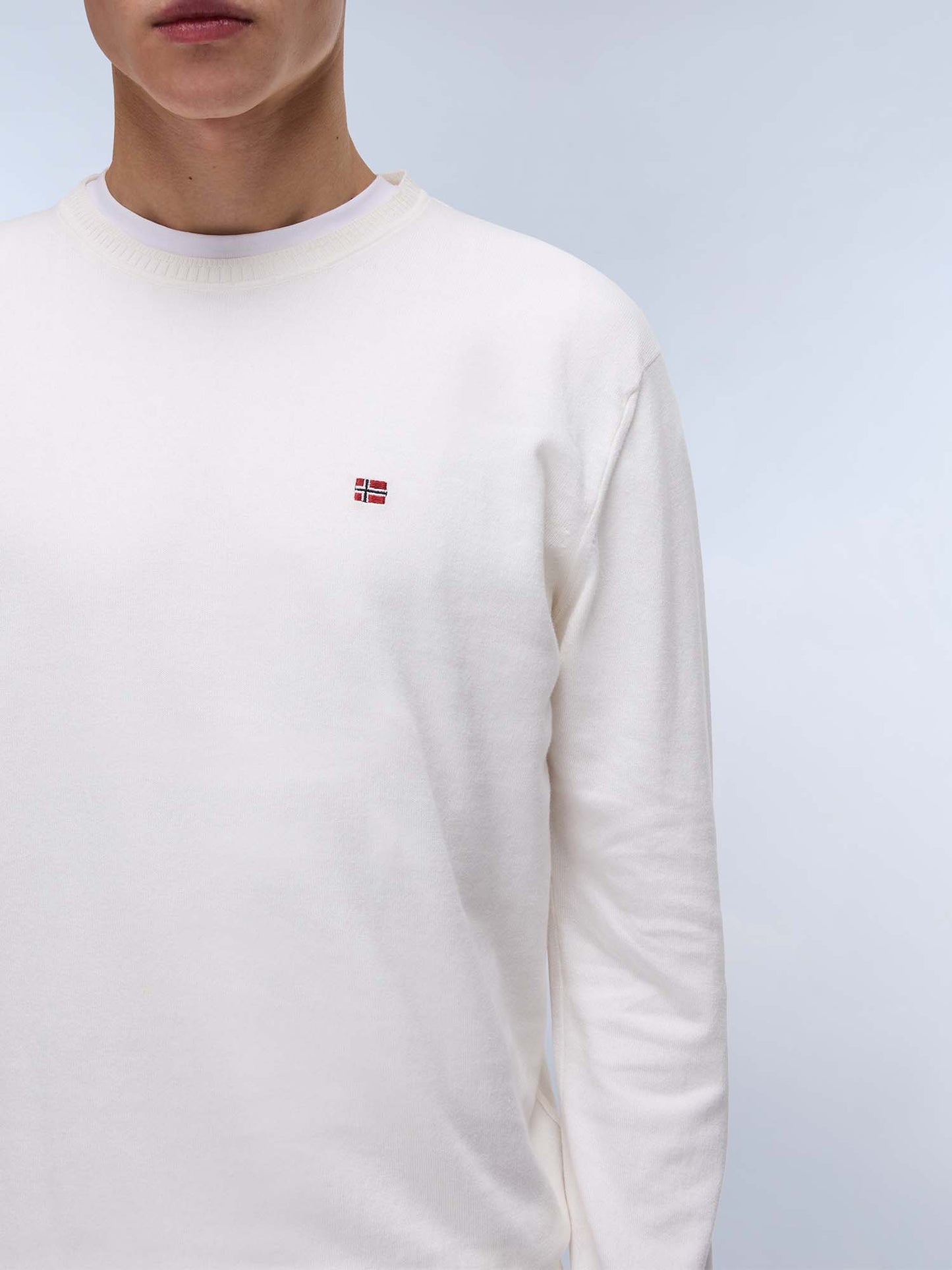 MAGLIA DECATUR 5 NAPAPIJRI UOMO PANNA