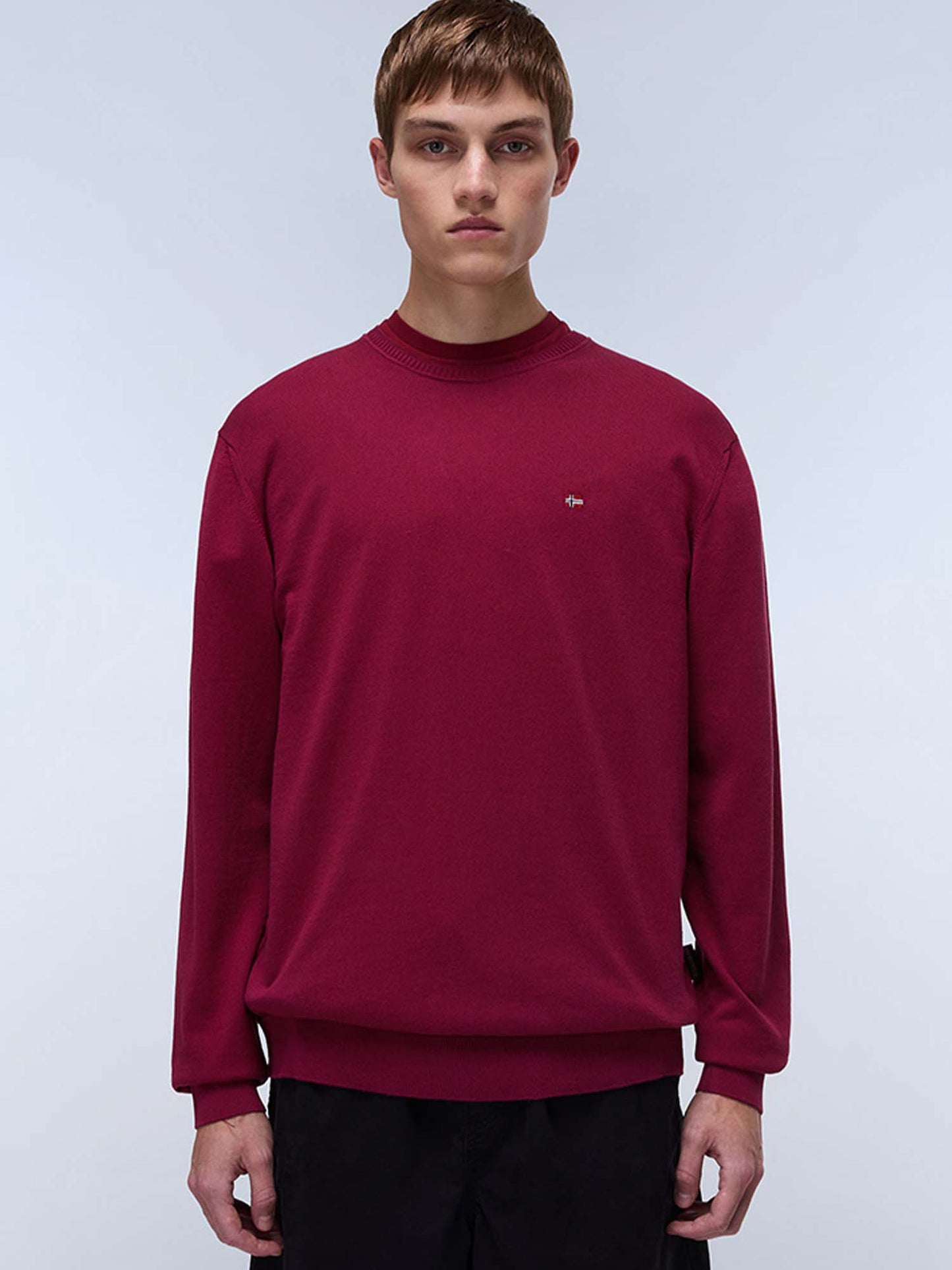 MAGLIA DECATUR 5 NAPAPIJRI UOMO BORDEAUX