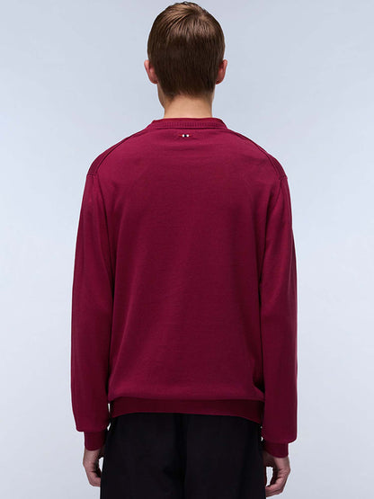 MAGLIA DECATUR 5 NAPAPIJRI UOMO BORDEAUX
