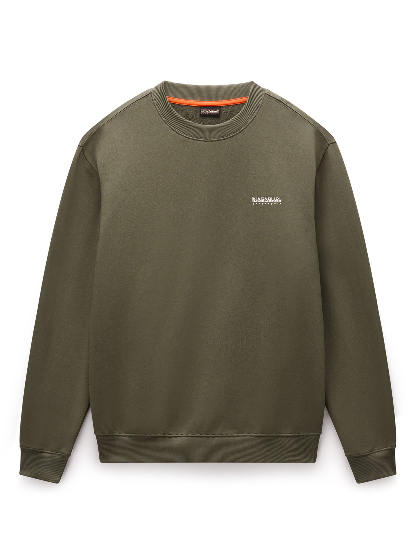 FELPA GIROCOLLO SMALLBOX NAPAPIJRI DA UOMO VERDE