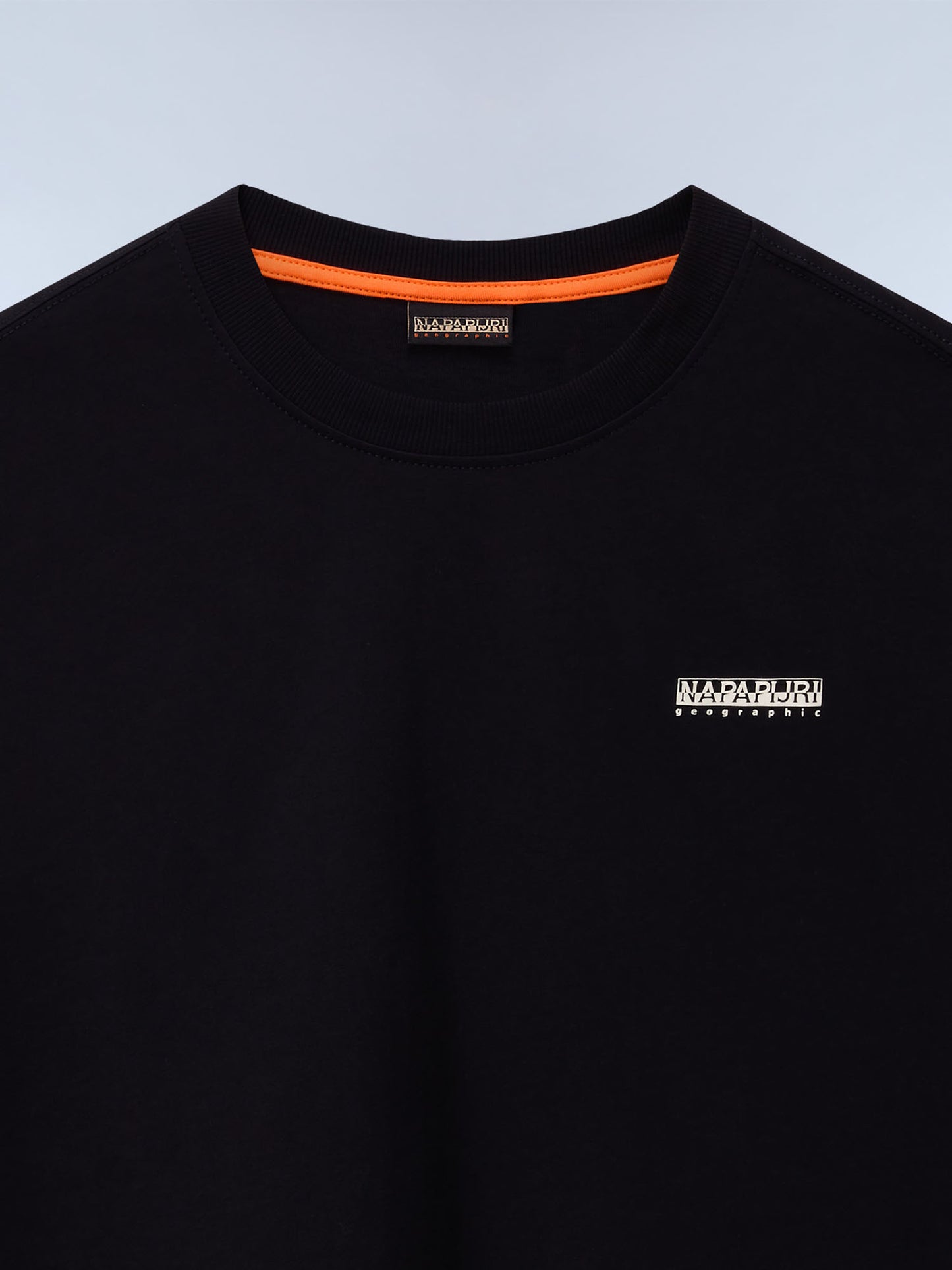T-SHIRT SMALLBOX NAPAPIJRI DA UOMO NERO