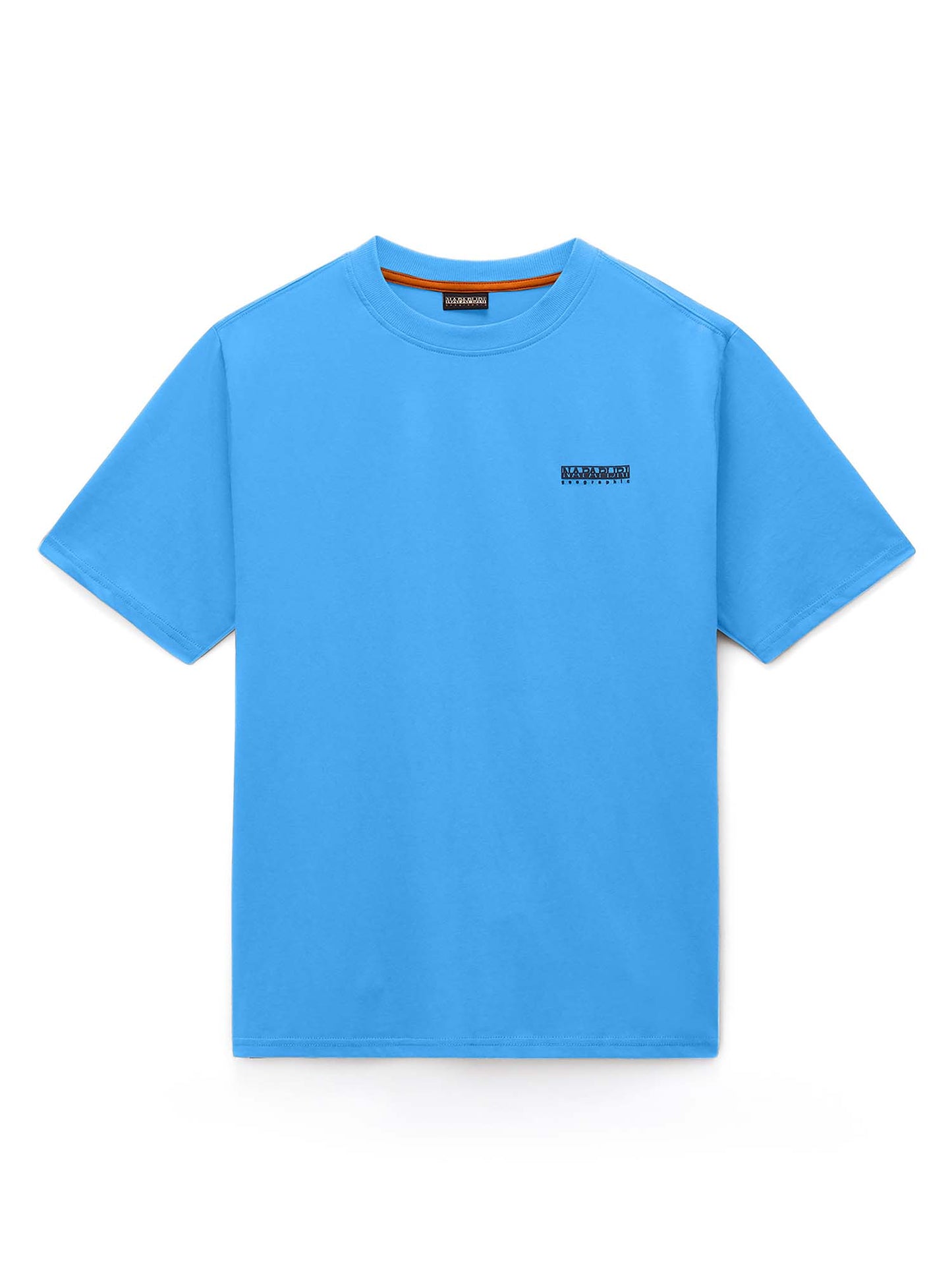 Napapijri S-Small Box, t-shirt maniche corte da Uomo azzurra