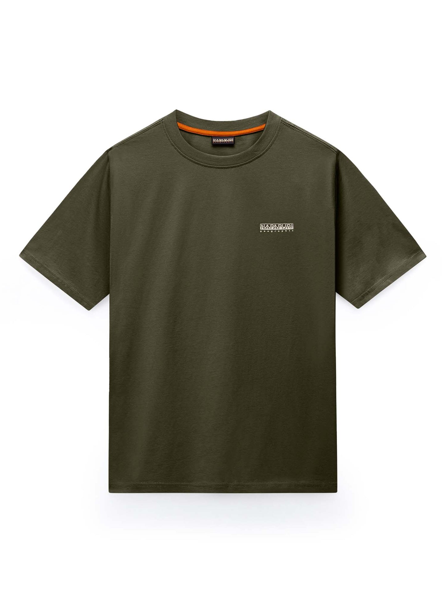 Napapijri Smallbox, t-shirt da uomo verde