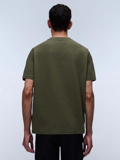 Napapijri Smallbox, t-shirt da uomo verde
