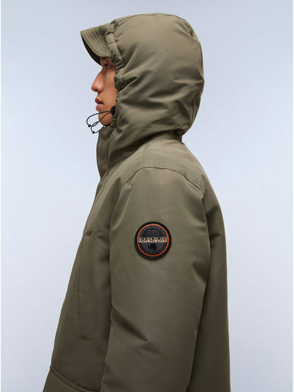 GIACCONE CORNIER NAPAPIJRI DA UOMO VERDE