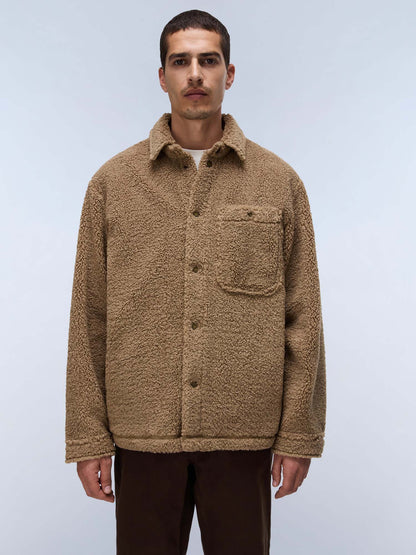 Napapijri T-Lule, overshirt da uomo beige