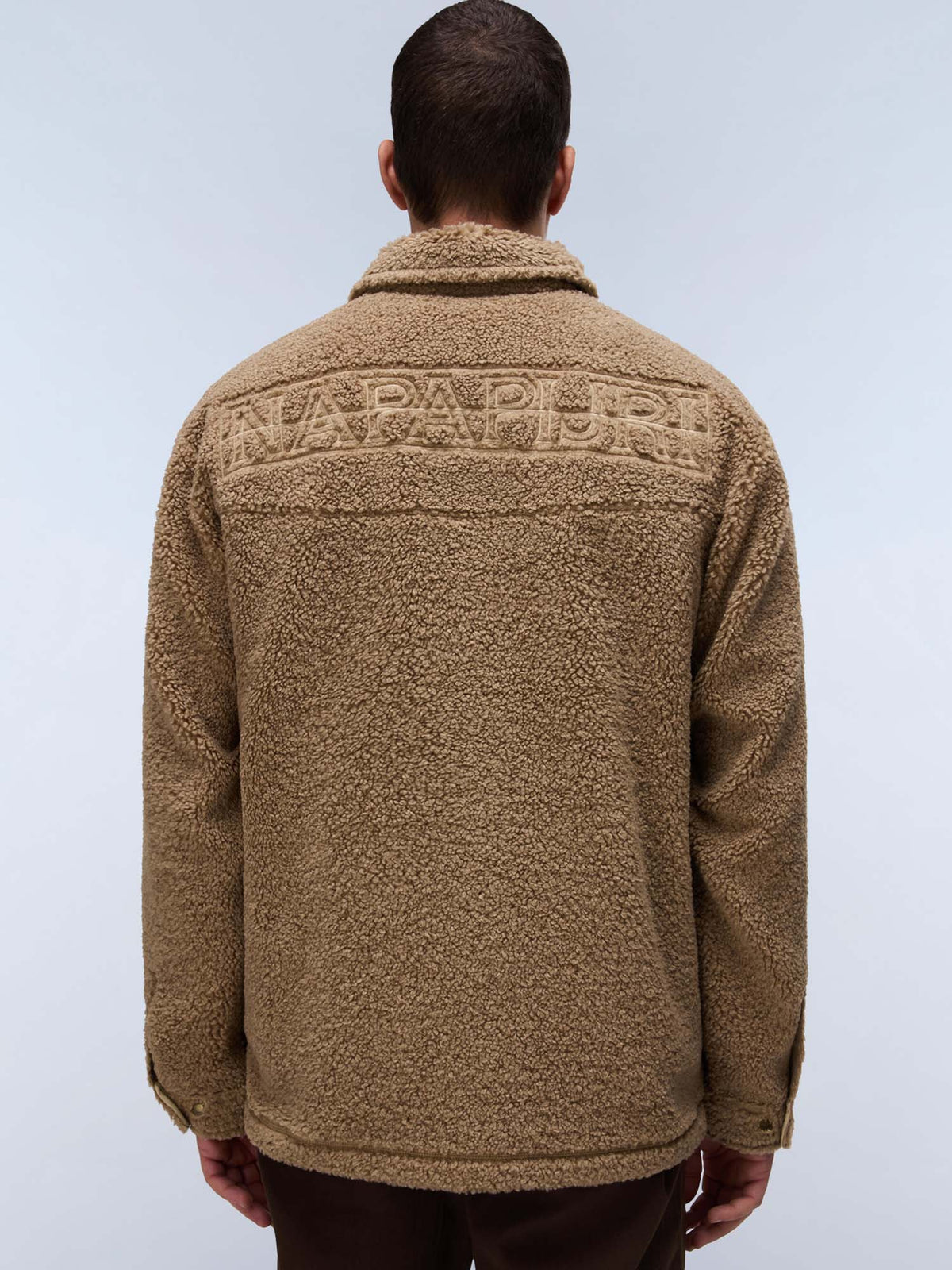 Napapijri T-Lule, overshirt da uomo beige