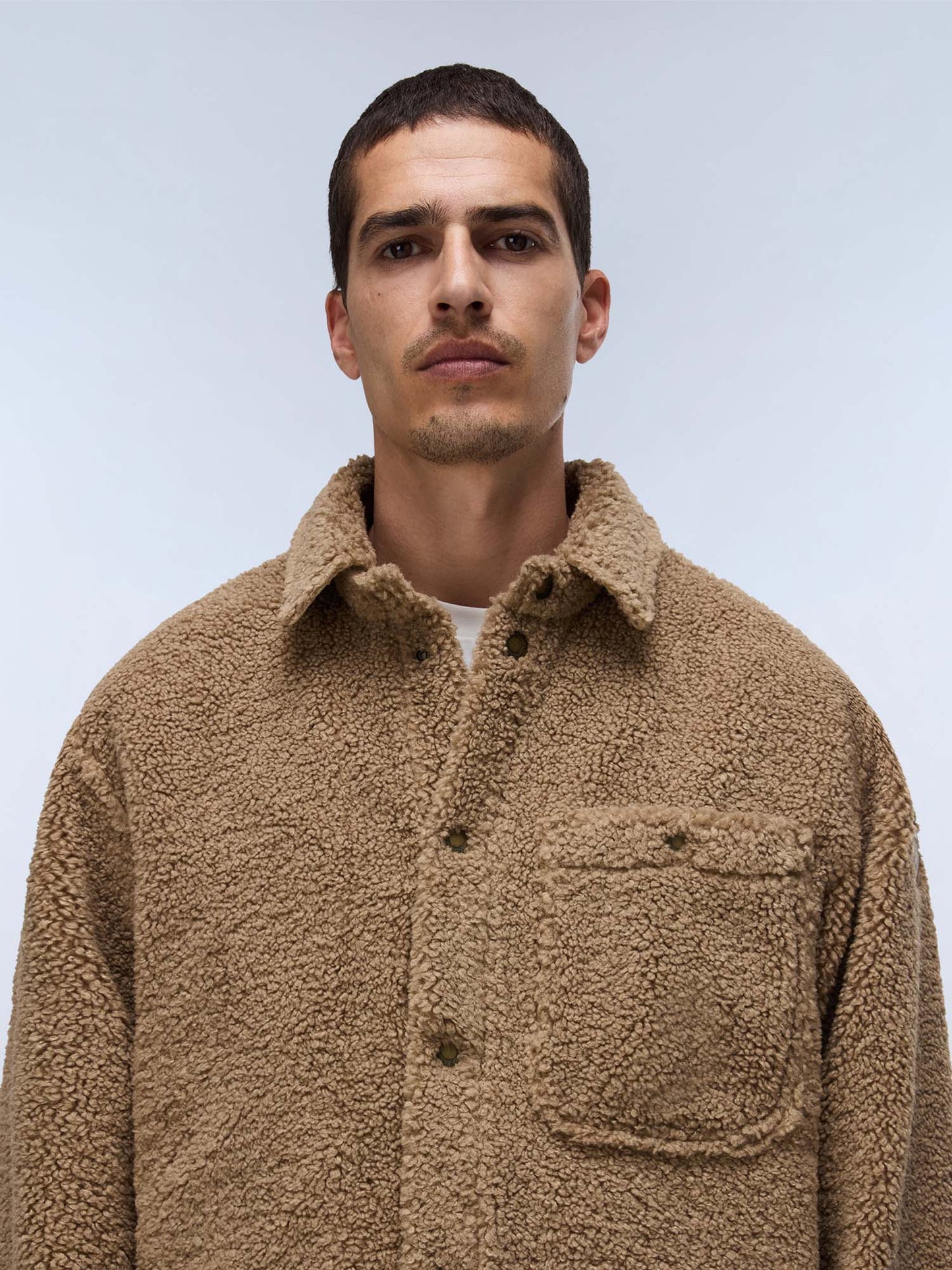 Napapijri T-Lule, overshirt da uomo beige