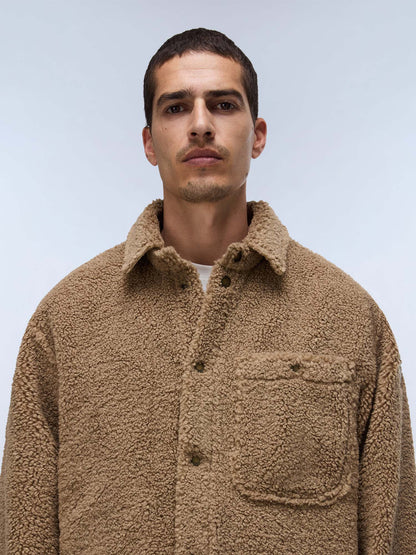Napapijri T-Lule, overshirt da uomo beige
