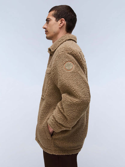 Napapijri T-Lule, overshirt da uomo beige